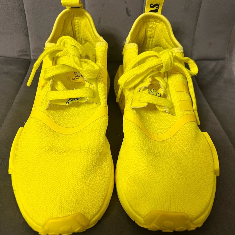 adidas Bright Yellow Athletic Sneakers